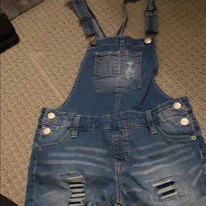 Overalls with some rips and never worn